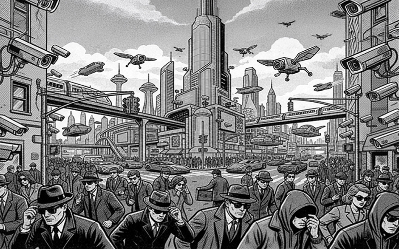 Vigilância por IA e Progresso Social